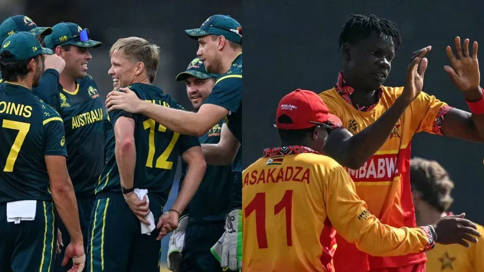 Australia vs Zimbabwe [Source: AFP]